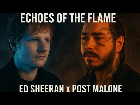 Ed Sheeran ft Post Malone - Echoes Of Flame | Official Lyric Video 2025