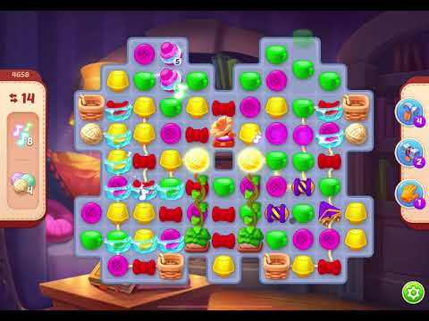 HomeScapes Level 4658 no boosters (15 moves)