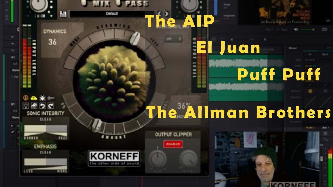 The Allman Brothers Band enhanced with the Puff Puff mixPass