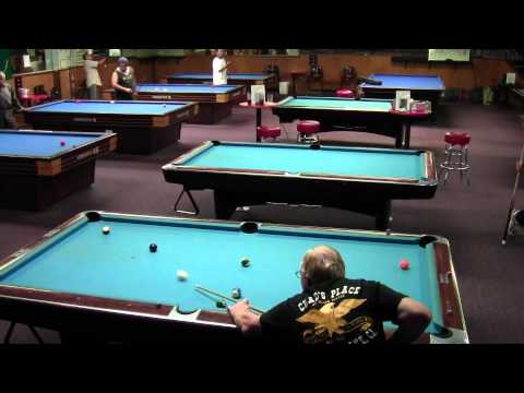 2015 Senior Olympics 8 Ball doubles FINAL!  Mitch John vs Brian Pastor