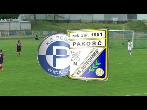 SKRÓT MECZU - Pogoń Mogilno 0:2 Notecianka Pakość
