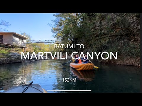 BATUMI TO MARTVILI CANYON GEORGIA 🇬🇪 #georgia #tbilisi #martvili