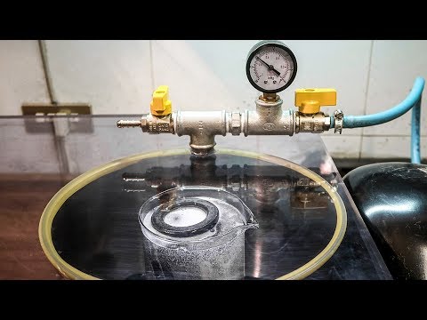 Stabilizing Wood With DIY Vacuum Pump Video