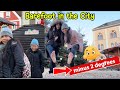 Barefoot Challenge In The City Germany Minus 2 Degrees
