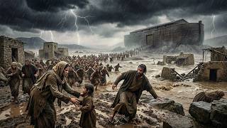 O Desespero De Quem Ficou De Fora: O Que A Bíblia Não Detalhou Sobre O Dilúvio.