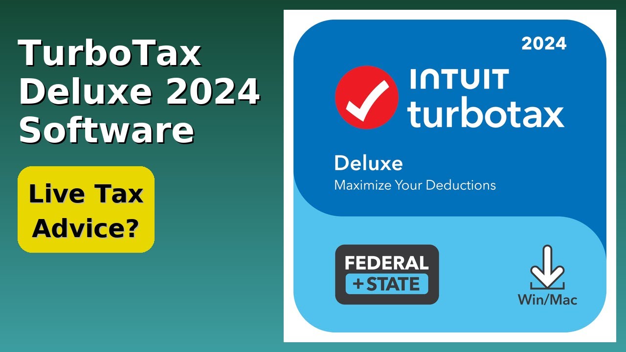 REVIEW (2026): TurboTax Deluxe 2024 Software. Features.