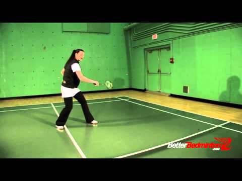 Badminton Champion Secret - Footwork to the Backhand Side