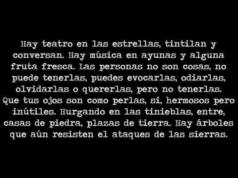 Martín Benavides - Pequeño lugar que demolieron (con Matiah Chinaski) [Letra]