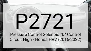 dtc p2721 quickly Fix