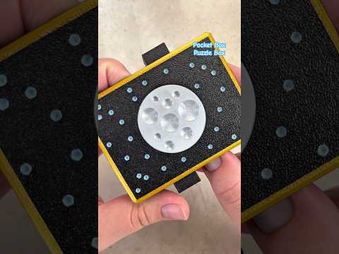 Push the moons to open the pocket box. #puzzlebox