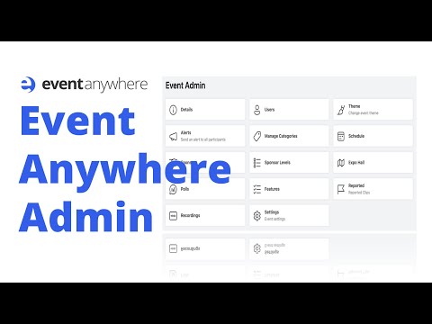 Event Anywhere Admin