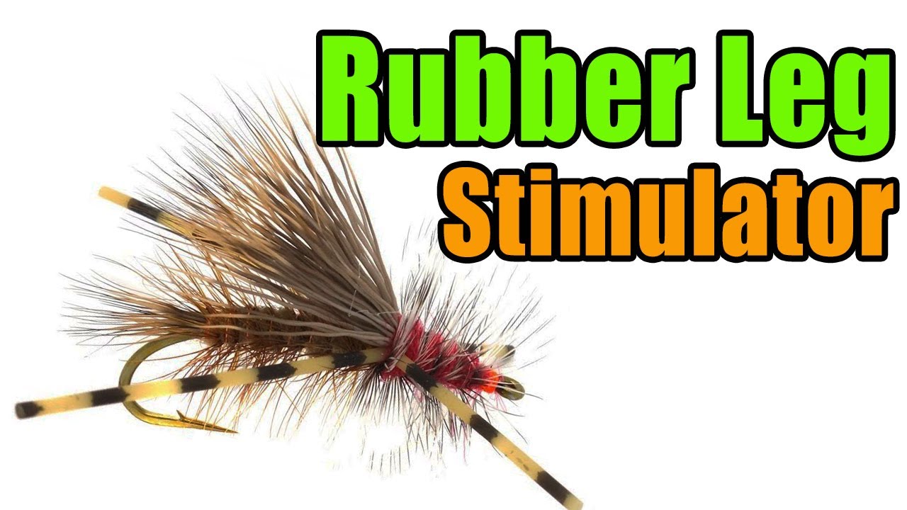 Rubber Leg Stimulator Fly Tying - Randall Kaufmann Fly Pattern