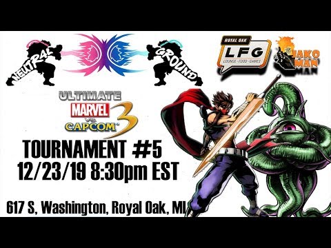 LFG Royal Oak: UMVC3 Side Tournament #5 12/23/19 Hosted By: UG| Jako Man & Neutral Grounds
