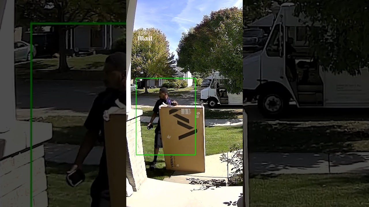 FedEx driver had enough of heavy package