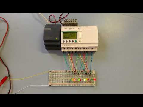 Sistema semaforico con PLC