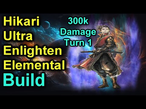 Hikari Ultra Enlighten Elemental Build | Octopath Traveler 2