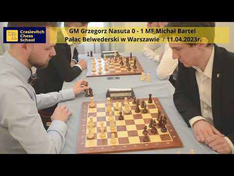GM  Grzegorz Nasuta - FM Michał Bartel I Nieoficjalne Mistrzostwa Polski w Bullecie 1m+1s