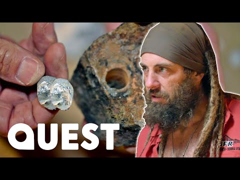 Treasure Hunters Find Mysterious Cylinder Metals Inside Aztec-Age Rock | Mystery At Blind Frog Ranch