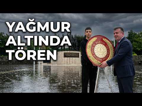 Bartın’da İlköğretim Haftası yağmur altında başladı