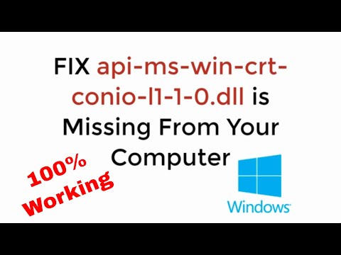 api-ms-win-crt-heap-l1-1-0.dll is missing windows 8