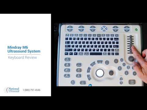 Mindray M6 Ultrasound Machine Keyboard Review