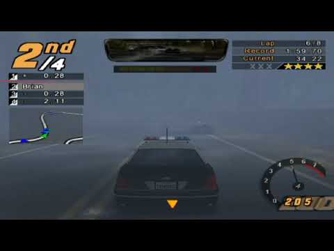 Need for Speed: Hot Pursuit 2, 8 Laps National Forest II - Pursuit Crown Victoria