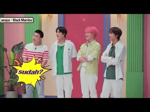Jisung (NCT) knows Black Mamba | NCT Dream guess this aespa song