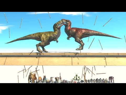 Each Unit Against Itself TRAP 10.000 ARROWS ► Animal Revolt Battle Simulator