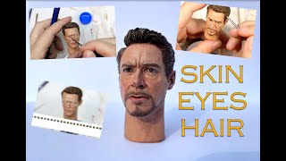 How To Paint Skin Tone, Eyes, Hair For (Not Only) The Beginners