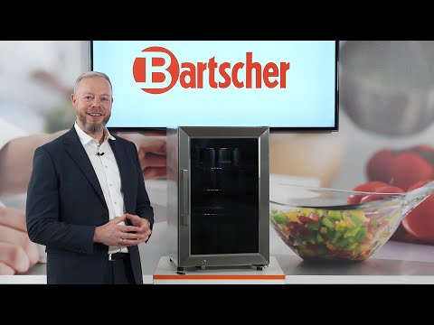 Bartscher Glastürenkühlschrank GTK3-121