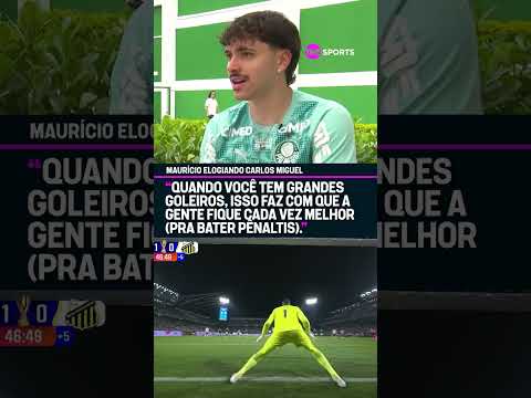 CARLOS MIGUEL TÁ COM MUITA MORAL! 🧤 #shorts