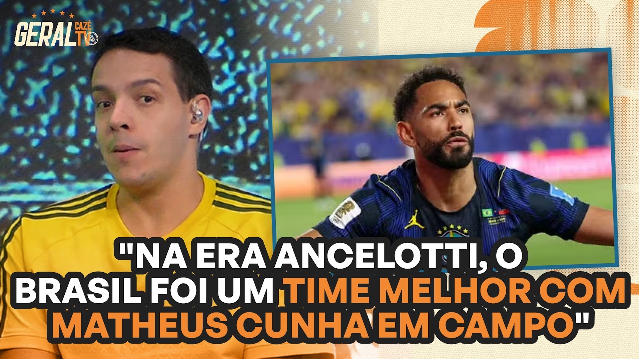 ELE SABE MUITO! RAFA OLIVEIRA ANALISA OS PRINCIPAIS LANCES DA VITÓRIA DO BRASIL | GERAL CAZÉTV