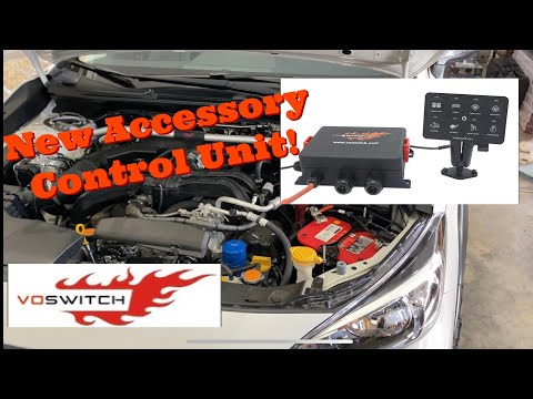 Installing The Voswitch UV100 Universal Switch Panel In My Lifted 2021 Subaru Crosstrek Sport