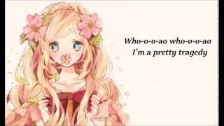 Nightcore Pretty tragedy + lyrics