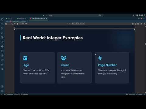 Python Data Types Input Statements Interactive Coding Epic Python Series 4