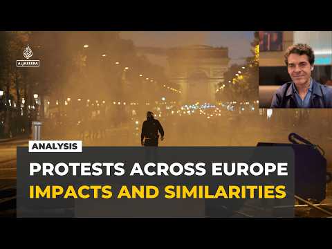 Youth protests across Europe reflect fears over education, costs and defence: Analysis