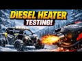 Heating My UTV With A Vevor Toolbox Diesel Heater