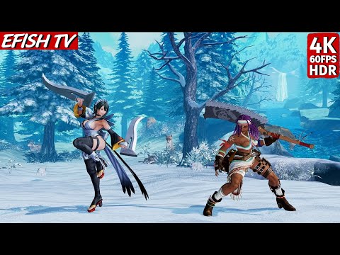 Iroha vs Darli Dagger (Hardest AI) - Samurai Shodown | 4K 60FPS HDR