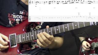 Machine Head - Davidian - Solo Metal Guitar Lesson (with Tabs)