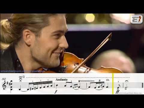 Praeludium and Allegro - Pugnani-Kreisler - David Garrett - Sheet Music Play Along
