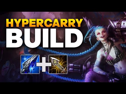 Diamond Jinx ADC Gameplay - New Muramana Hypercarry Build | League of Legends