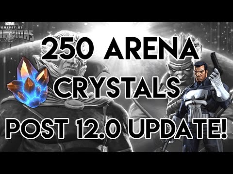 250 Arena Crystal Opening Post Patch 12.0! - Marvel Contest of Champions