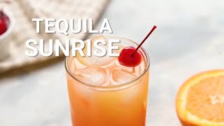 How to Make Tequila Sunrise!