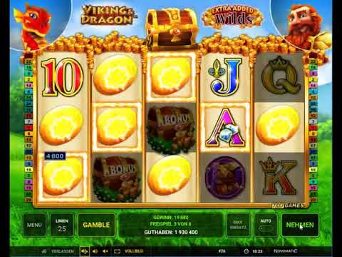Viking & Dragon kostenlos spielen - Novomatic / 707 Games