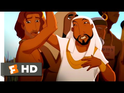 Thumbnail of the video: Joseph: King of Dreams (2000) - Enslaved in Egypt Scene (4/10) | Movieclips