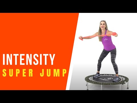 Jill Cooper's SuperJump Intensity 23 minutes Rebounding workout