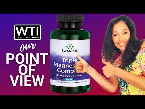 Swanson Triple Magnesium Supplements - WTI product video review