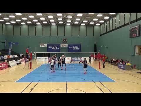 Gentofte Volley vs Marienlyst 3-0 - VolleyLigaen 1. DM finale 10. april 2021