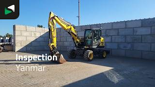 Yanmar B95W Auto Greasing - A/C wheel excavator | Image 4 - Machineryline
