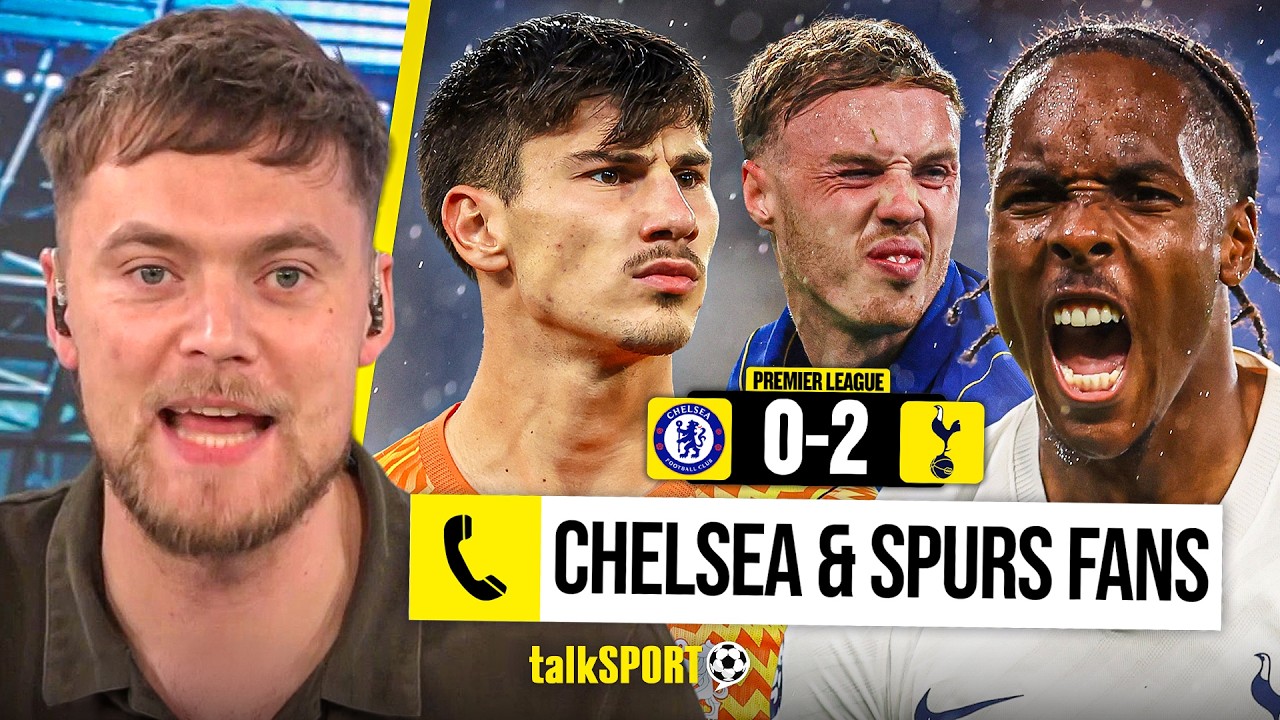 "WE CAN BE CHAMPIONS!" Chelsea & Spurs fans REACT to BIG UPSET after Mathys Tel WINNER!